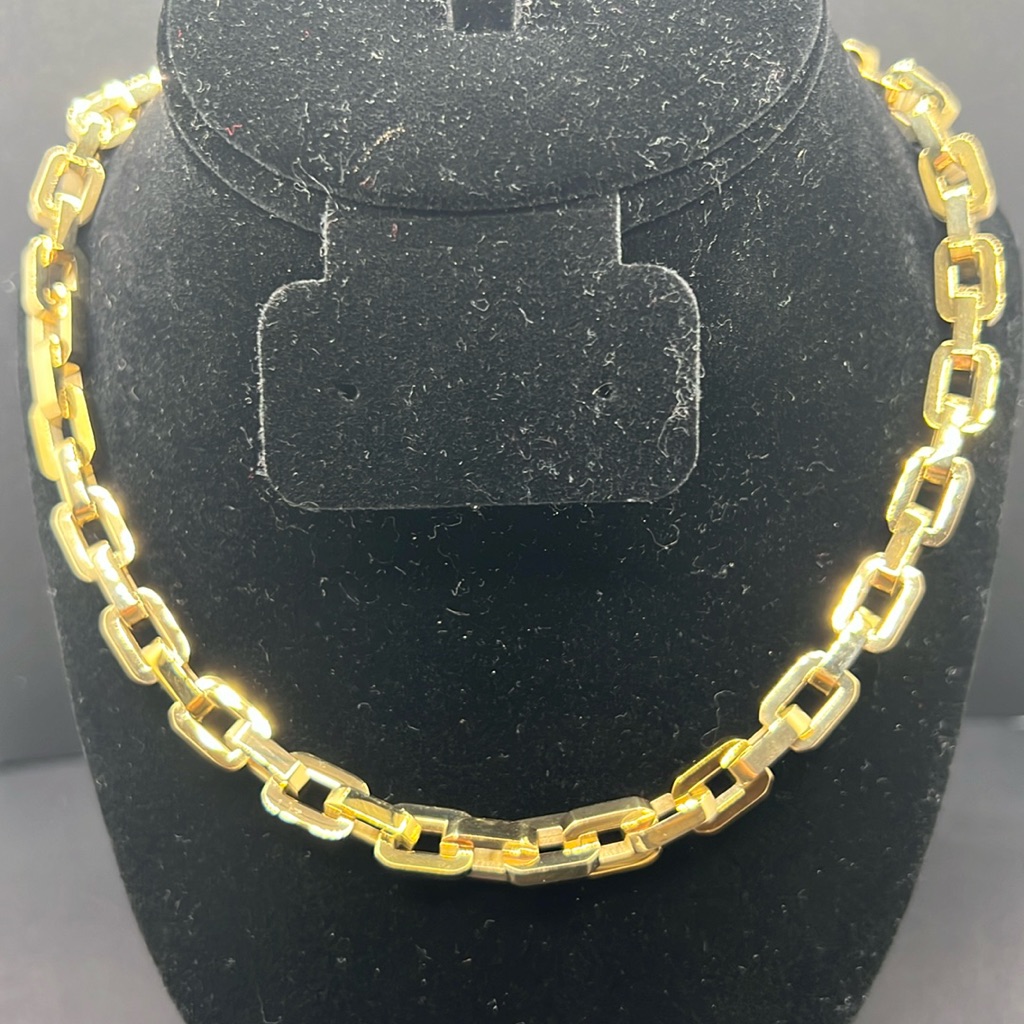 Nwt Eddie Borgo Gold Chain Link Necklace 100$